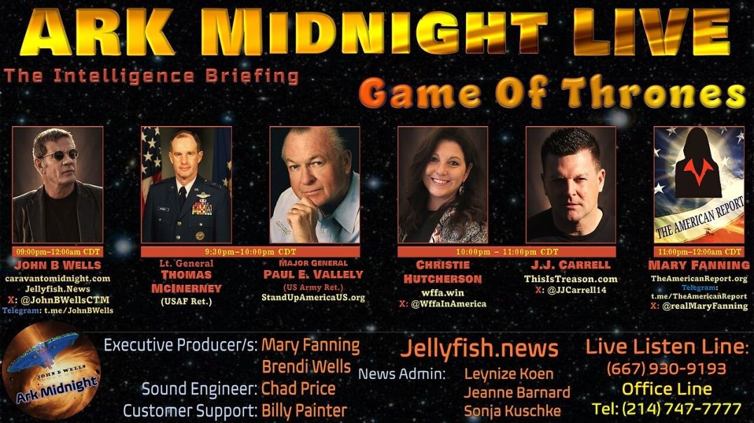⁣The Intelligence Briefing ⧸ Game Of Thrones - John B Wells LIVE