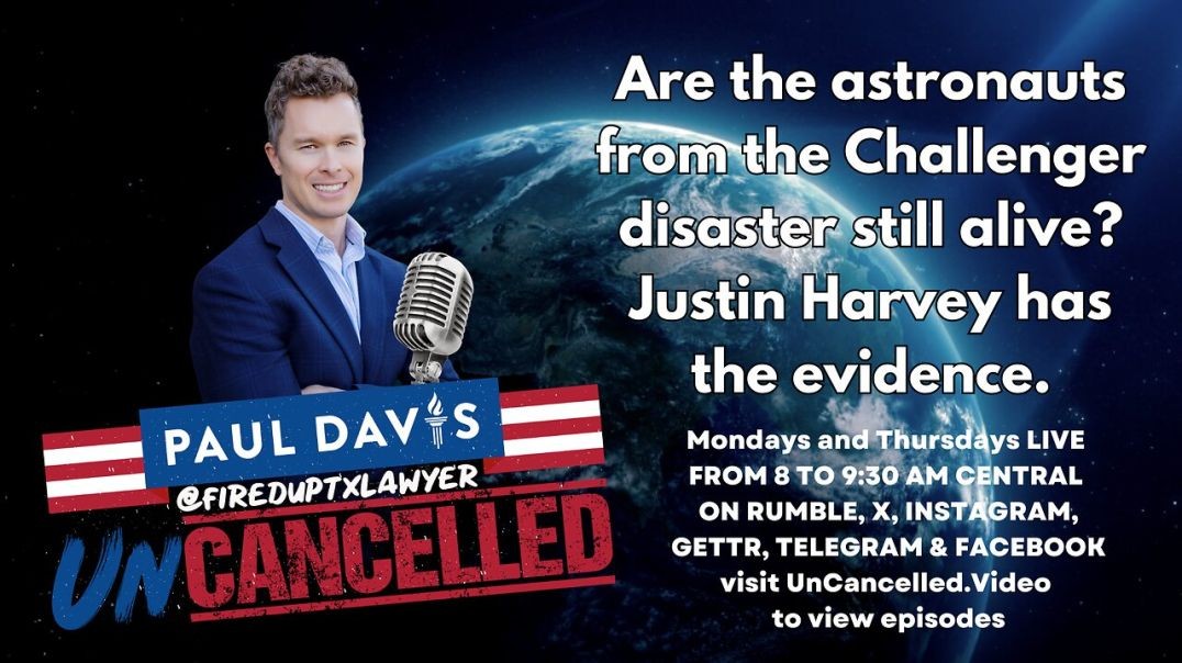 ⁣Are the astronauts from the Challenger disaster still alive? Justin Harvey has the evidence.
