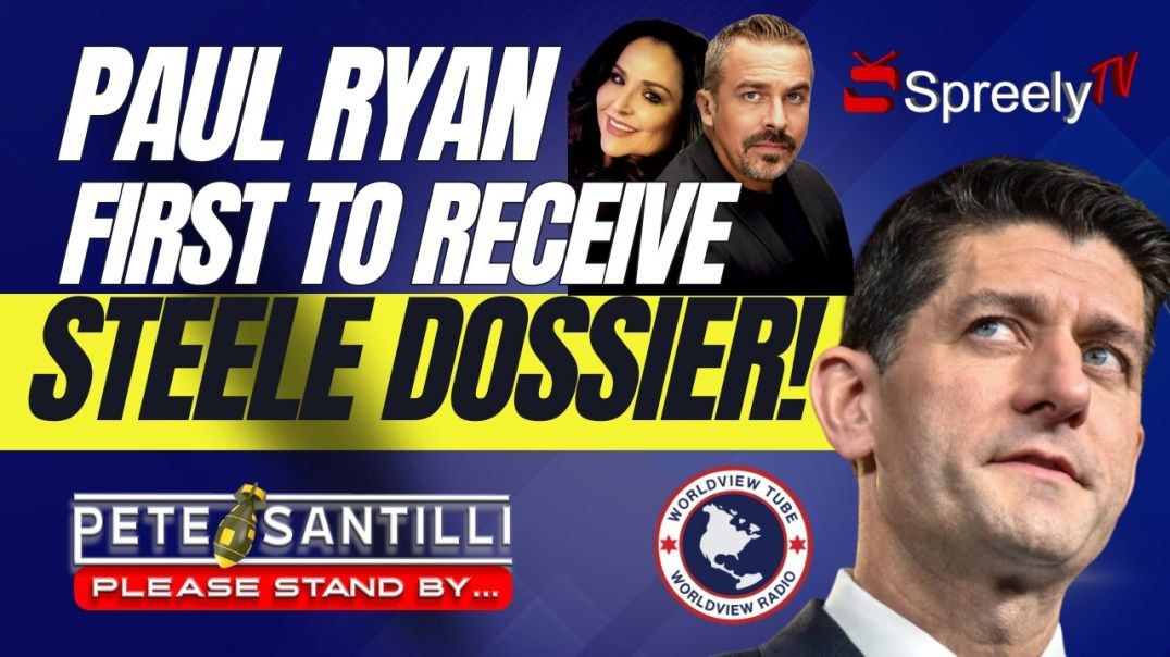 Kash Patel Bombshell: PAUL RYAN WAS FIRST TO SEE STEELE DOSSIER [Pete Santilli Show #4116-8AM]