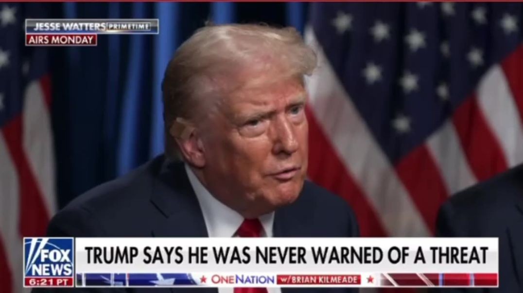 ⁣Trump: I Was Never Warned of the Threat - Despite Secret Service Tracking Shooter for an Hour!