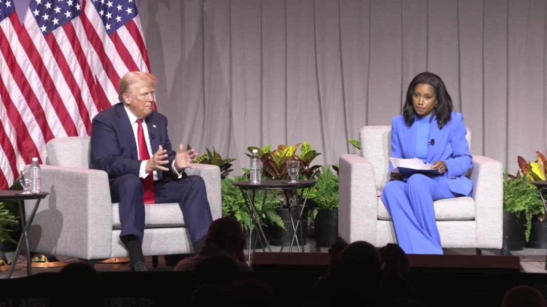 ⁣TRUMP FULL Q & A SESSION AT NABJ