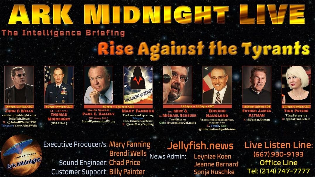 ⁣The Intelligence Briefing ⧸ Rise Against the Tyrants - John B Wells LIVE