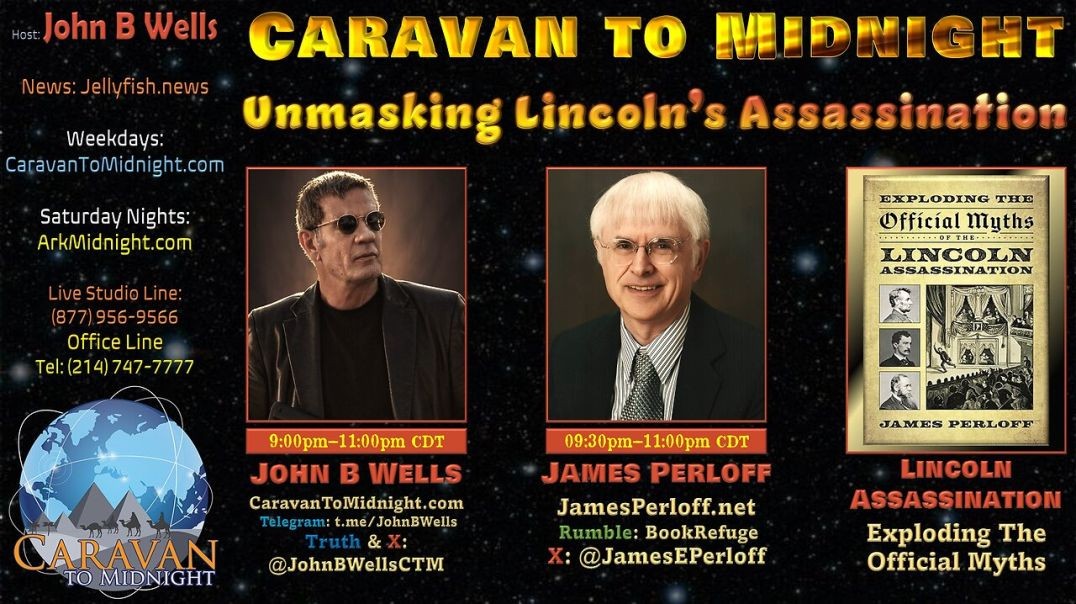 ⁣Unmasking Lincoln’s Assassination - John B Wells LIVE