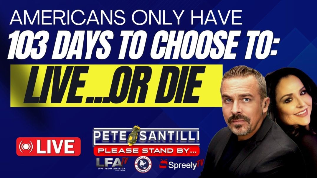 ⁣Americans Have Only 103 Days To Choose To LIVE…or DIE!