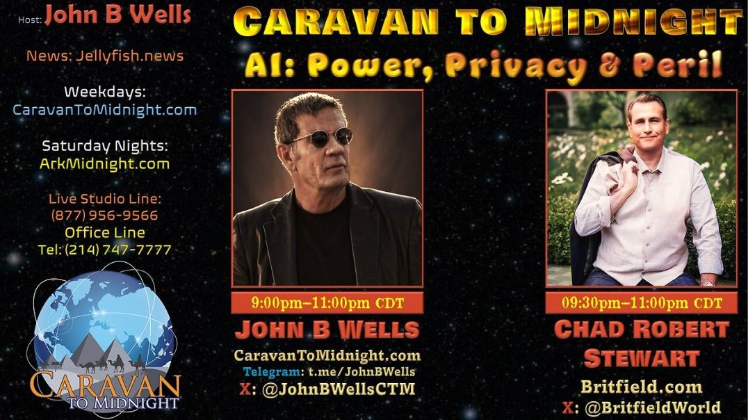 ⁣AI: Power, Privacy, and Peril - John B Wells LIVE