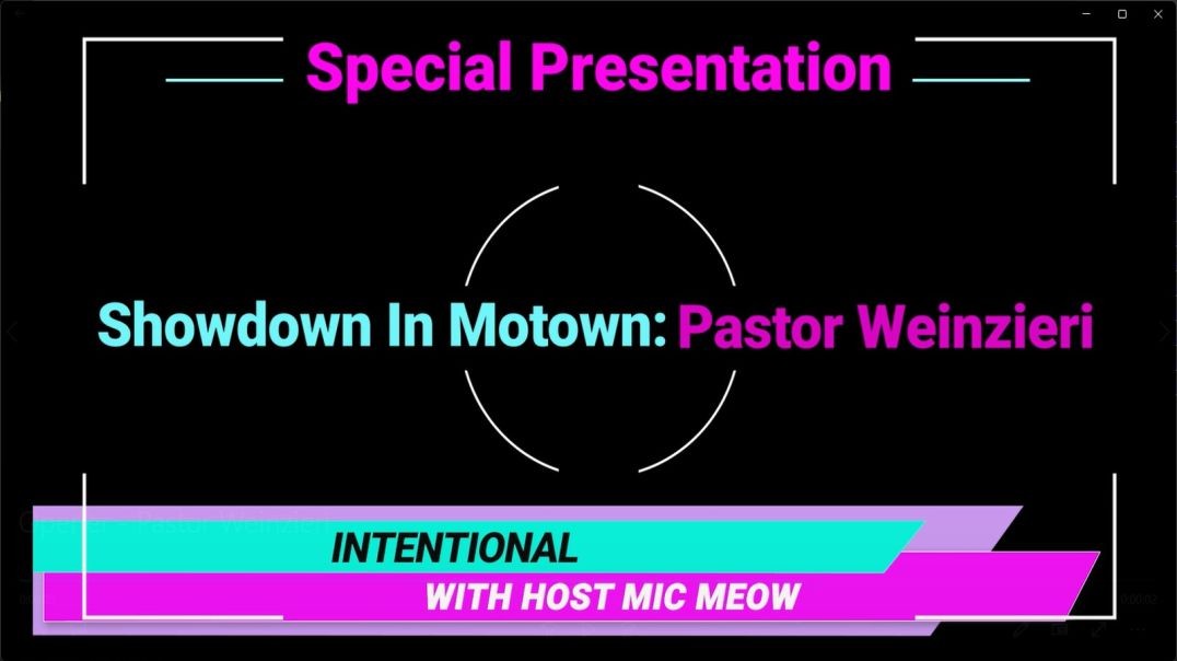 ⁣An 'Intentional' Special: "Showdown In Motown" with Pastor Jerry Weinzieri