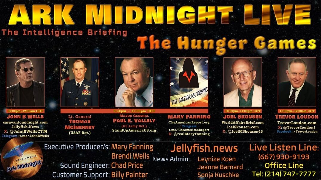 ⁣The Intelligence Briefing / The Hunger Games - John B Wells LIVE