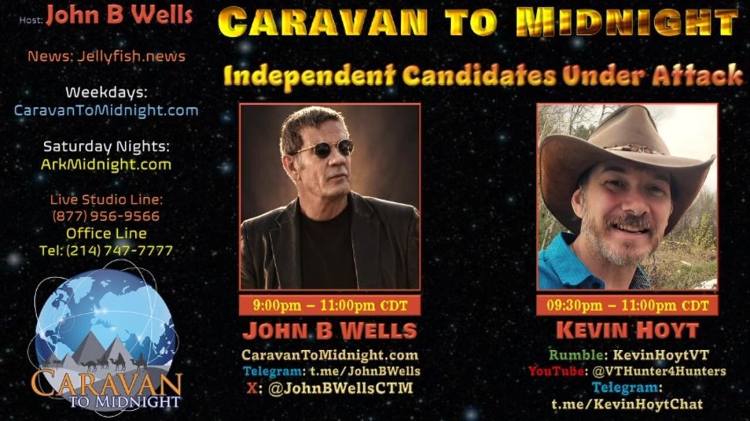 ⁣Independent Candidates Under Attack - John B Wells LIVE