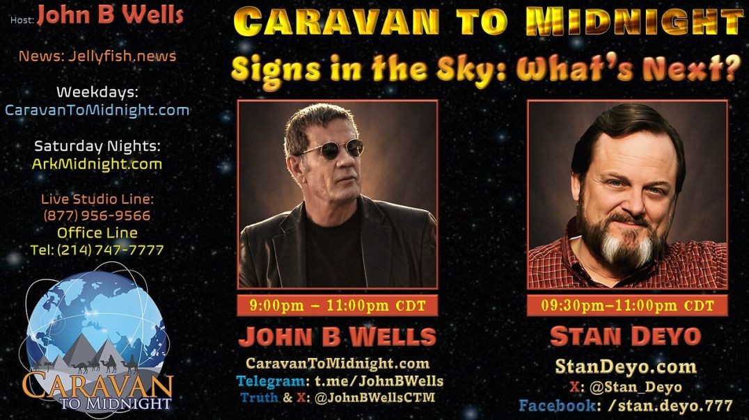 ⁣Signs in the Sky: What's Next? - John B Wells LIVE