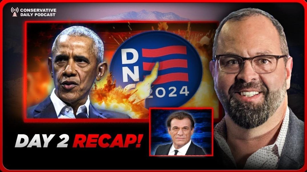 ⁣Joe Oltmann with Robert Davi: DNC Day 2 Recap - The Return of the Obamas | 21 August 2024 4PM EST