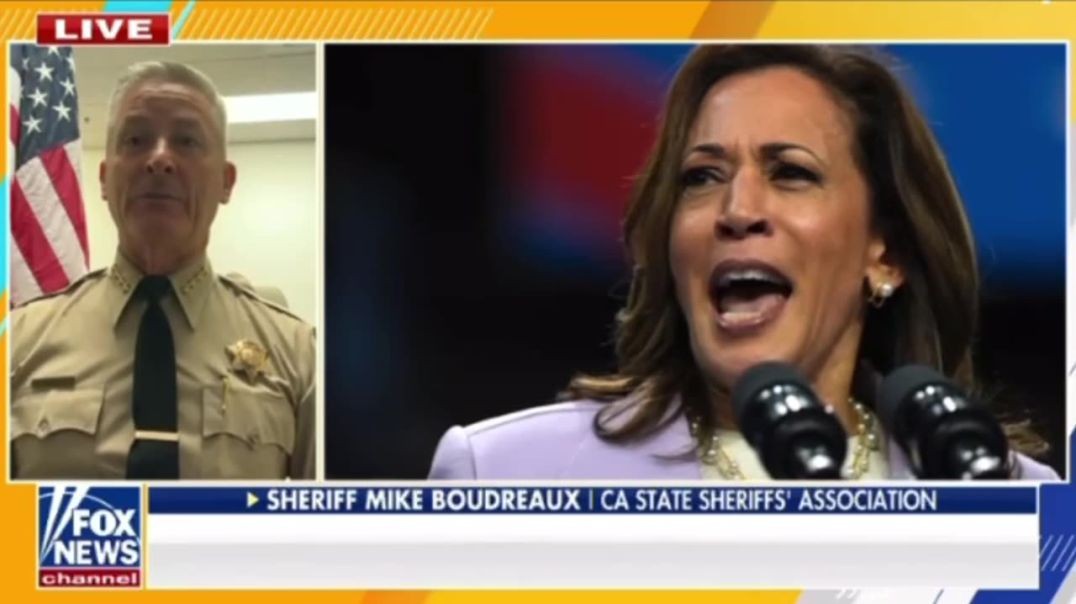 ⁣CA Sheriff Lashes Out at Kamala Harris for Including Him in Her Dishonest Border Ad