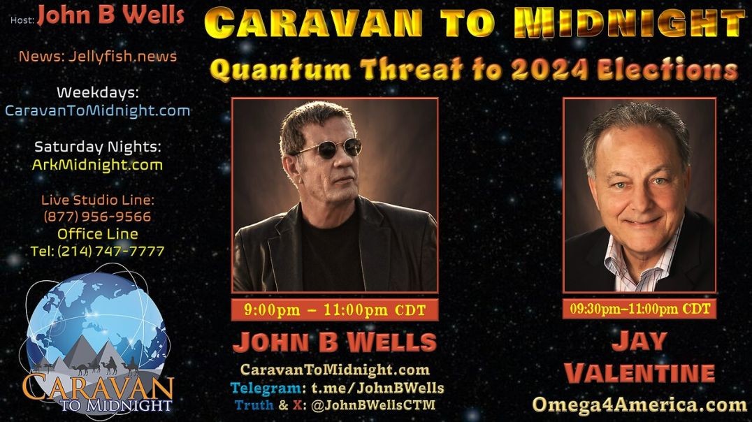 ⁣Quantum Threat to 2024 Elections - John B Wells LIVE