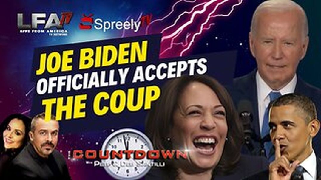 ⁣JOE BIDEN OFFICIALLY ACCEPTS THE COUP