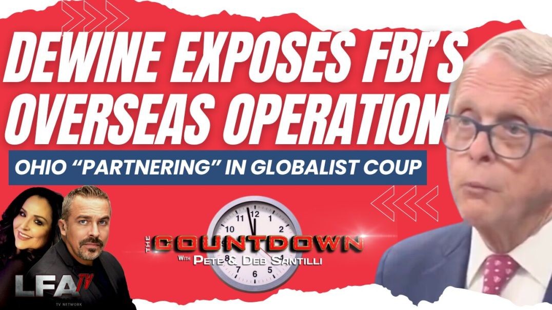 ⁣RINO Ohio Gov Dewine Makes Shocking Admission About Global Coup