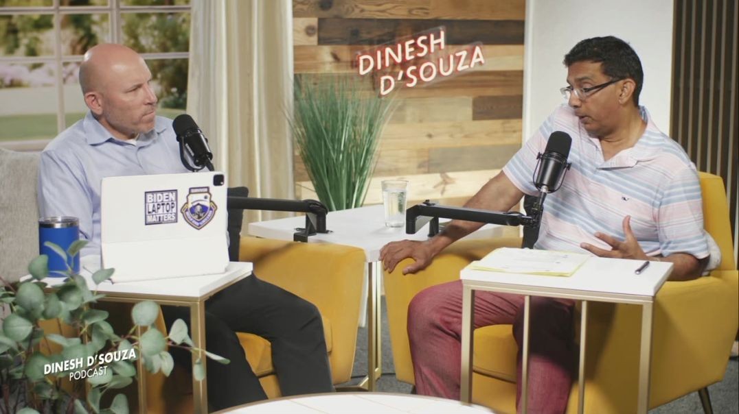 ⁣Ivan with Dinesh D'Souza in Studio 09-16-2024