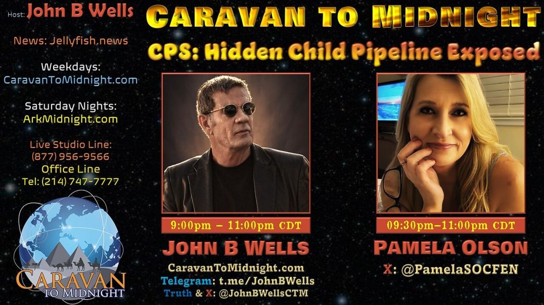 ⁣CPS: Hidden Child Pipeline Exposed - John B Wells LIVE