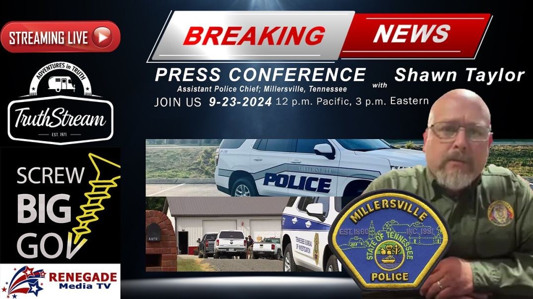 ⁣Breaking News. Press Conference live 9/23 Shawn Taylor Assitant Police Chief. Noon Pacific 3pm ET