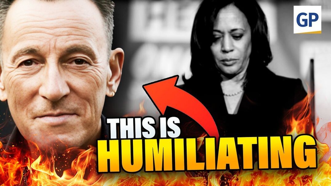 ⁣EMBARRASSING: Libtard Bruce Springsteen BOMBS Kamala Rally | Elijah Schaffer