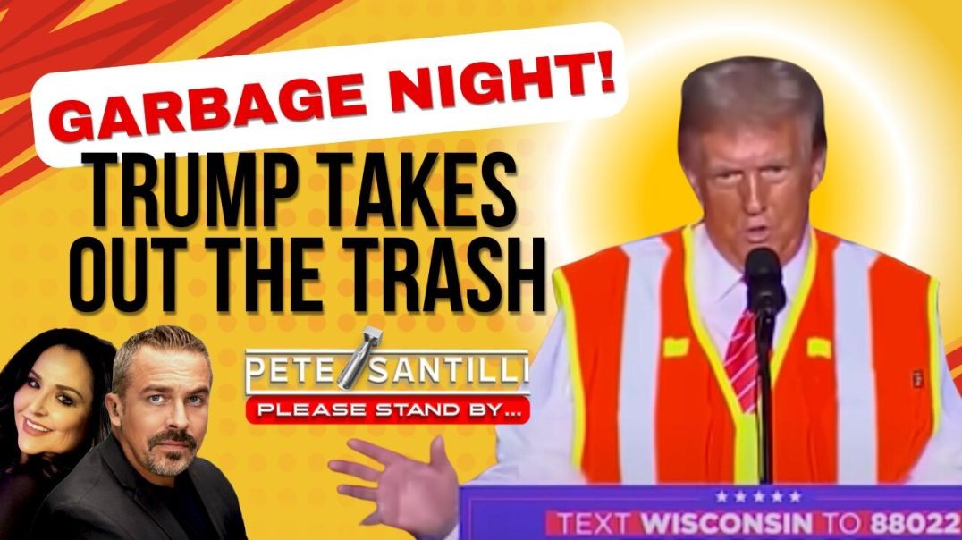 ⁣GARBAGE NIGHT! TRUMP TAKES OUT THE TRASH