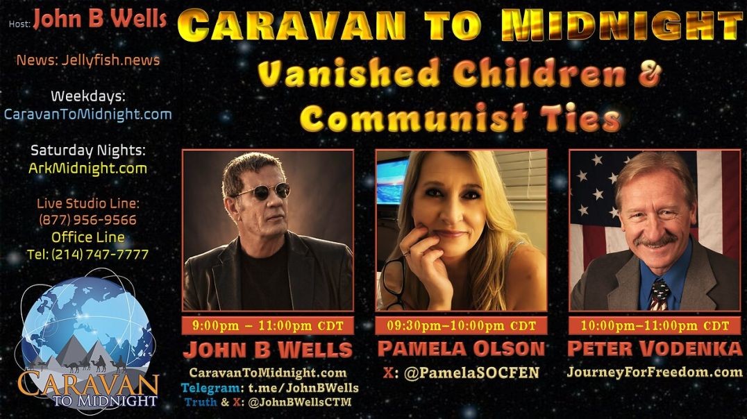 ⁣Vanished Children & Communist Ties - John B Wells LIVE