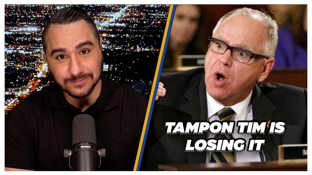 ⁣Tampon Tim Gets BOOED & Flips Off College Kids | Drew Hernandez