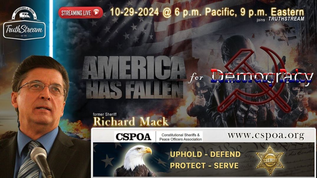 ⁣Sheriff Mack joins us live 10/29, role of sherrif, how to get involved in community, upcoming events