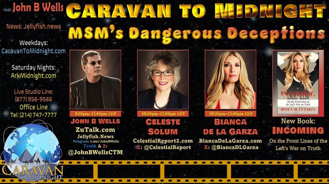 ⁣MSM’s Dangerous Deceptions - John B Wells LIVE