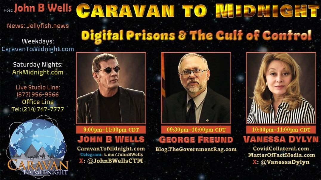 ⁣Digital Prisons & The Cult of Control - John B Wells LIVE