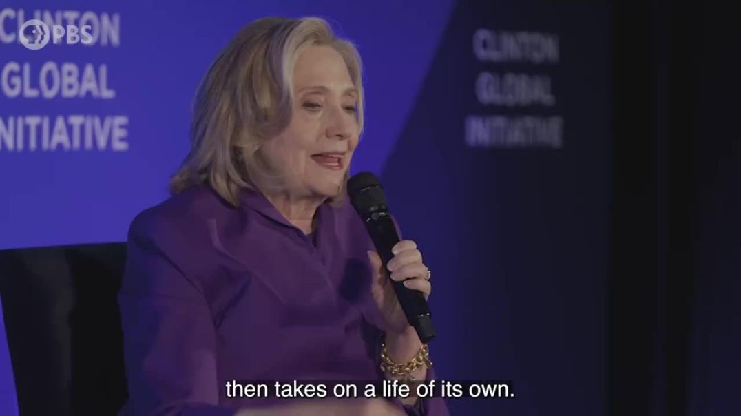 ⁣Twice-Failed Presidential Candidate Hillary Clinton Dismisses "Pizzagate" as a Conspiracy