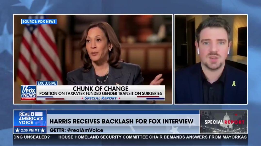 ⁣WE SAW THE REAL KAMALA HARRIS WITH BRET BAIER