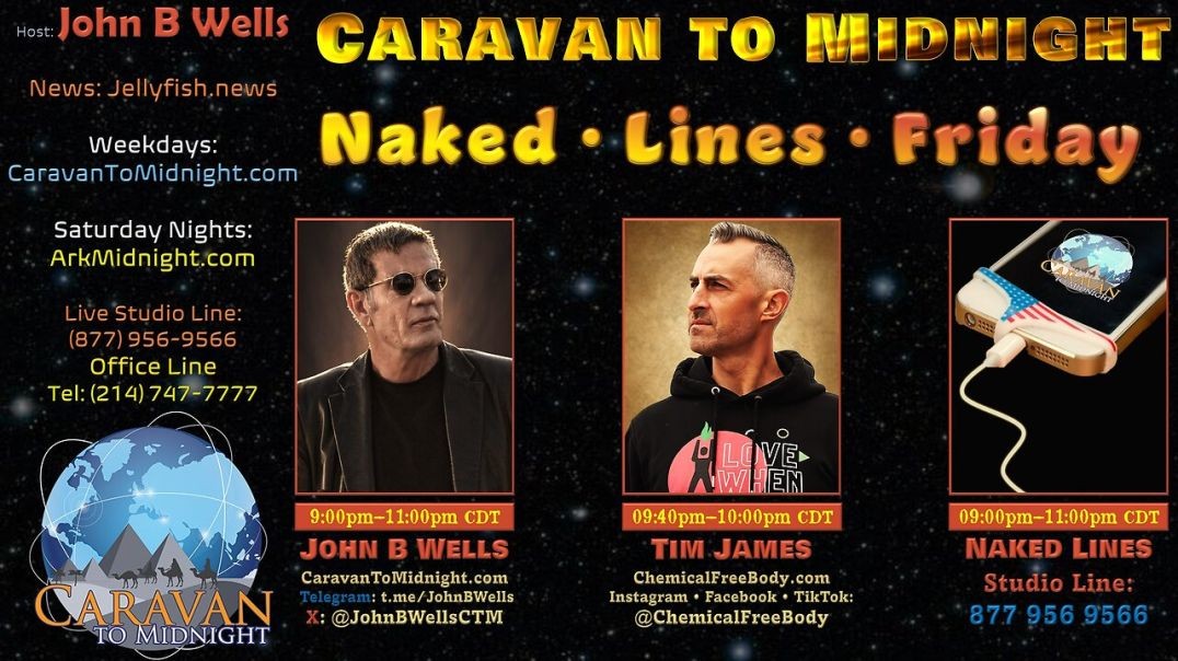 ⁣Naked Lines Friday - John B Wells LIVE