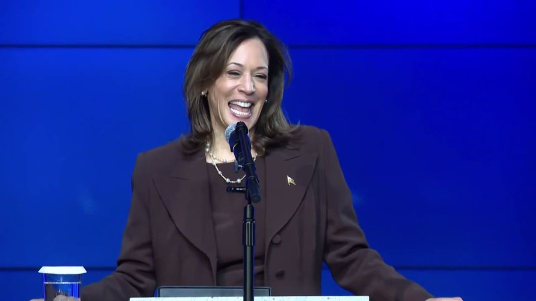 ⁣Kamala Harris Heckled at Pennsylvania Church