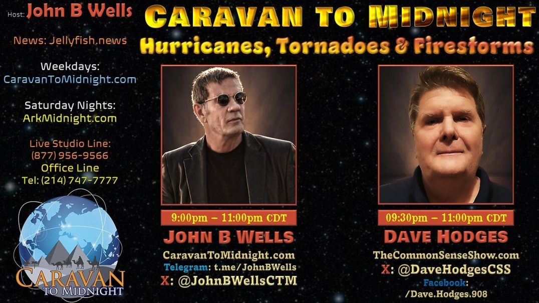 Hurricanes, Tornadoes, & Firestorms - John B Wells LIVE