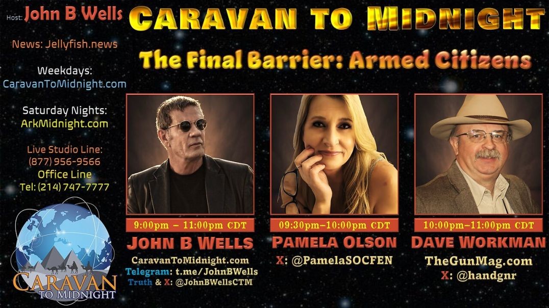 ⁣The Final Barrier: Armed Citizens - John B Wells LIVE