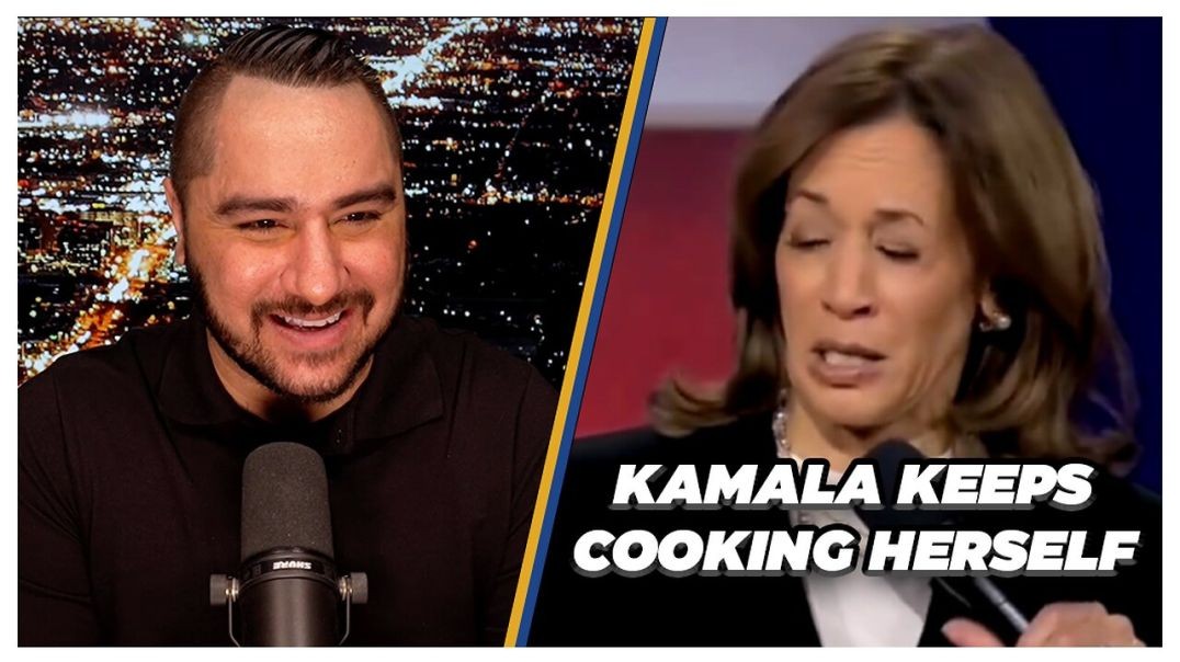 ⁣Kamala Continues To Cook Herself Days Before Election | Drew Hernandez