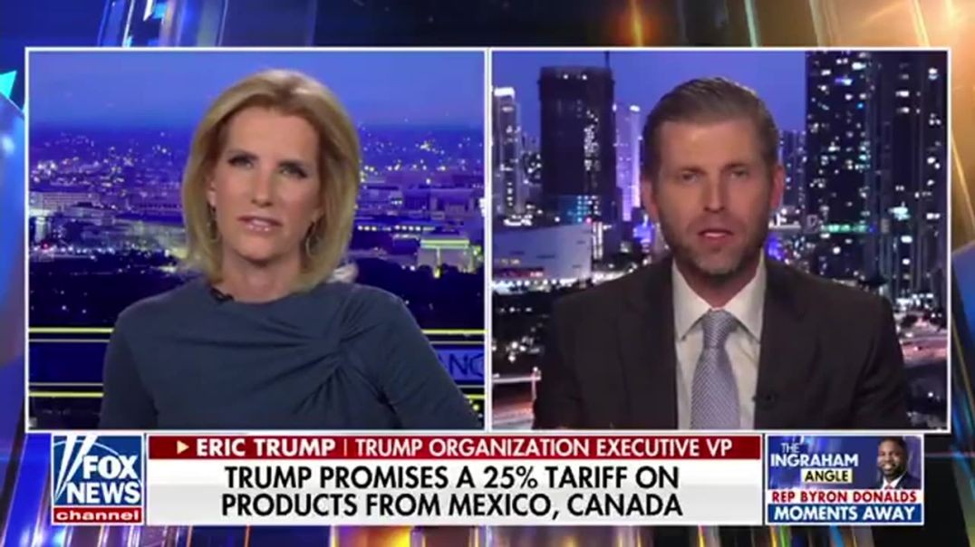 ⁣Eric Trump Reveals What His Father Will Do on Day One to Save Americans