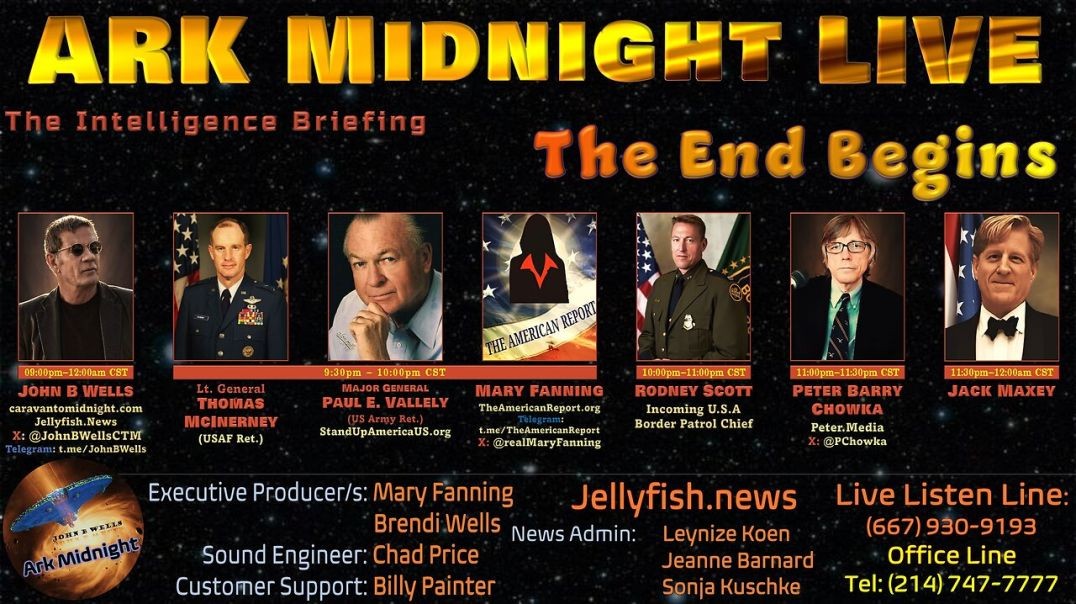 ⁣The Intelligence Briefing /The End Begins - John B Wells LIVE