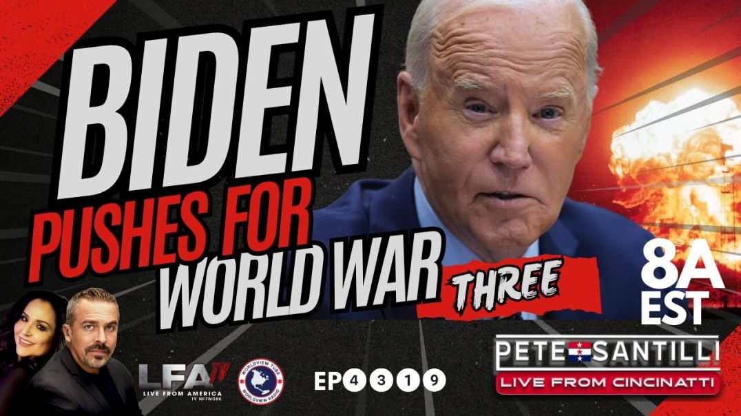 ⁣BIDEN PUSHING FOR WORLD WAR THREE WITH RUSSIA