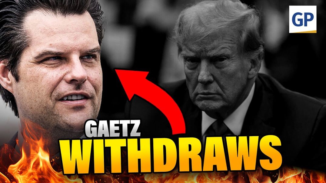 ⁣SHOCKING: Gaetz WITHDRAWS From Attorney General Consideration | Elijah Schaffer