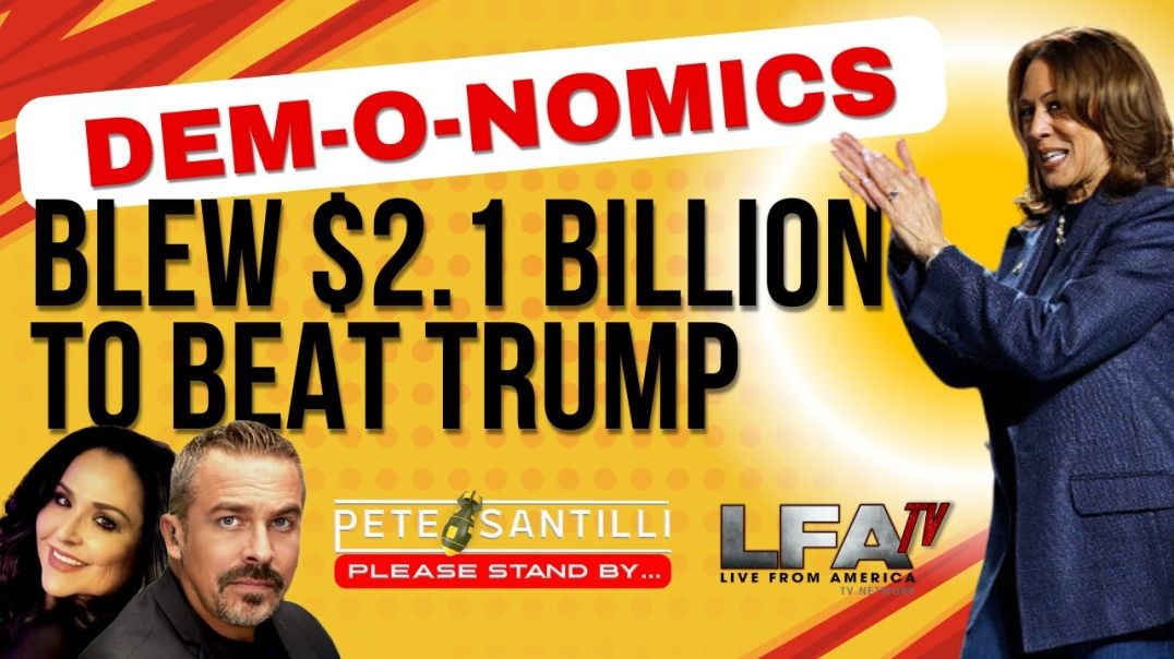 ⁣DEM’s SPENT $2.1 BIL TO BEAT TRUMP; LOST; FINAL WEEK ENDED UP $20 MIL DEBT