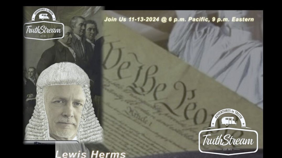 ⁣Lewis Herms, Hurricane Hell Documentary, Election Integrity Live 11/13 6pm Pacific 9pm Eastern