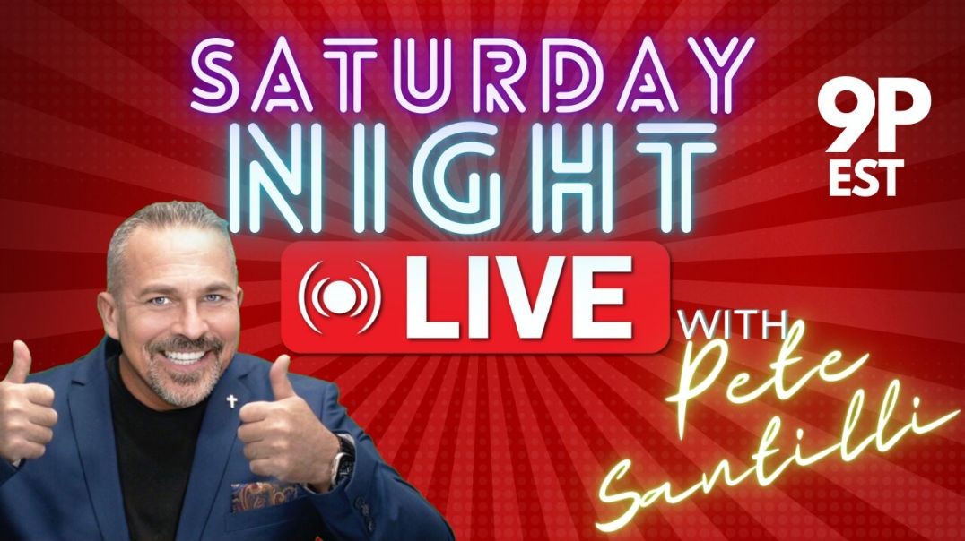 ⁣Mr. SATURDAY NIGHT  LIVE WITH PETE SANTILLI