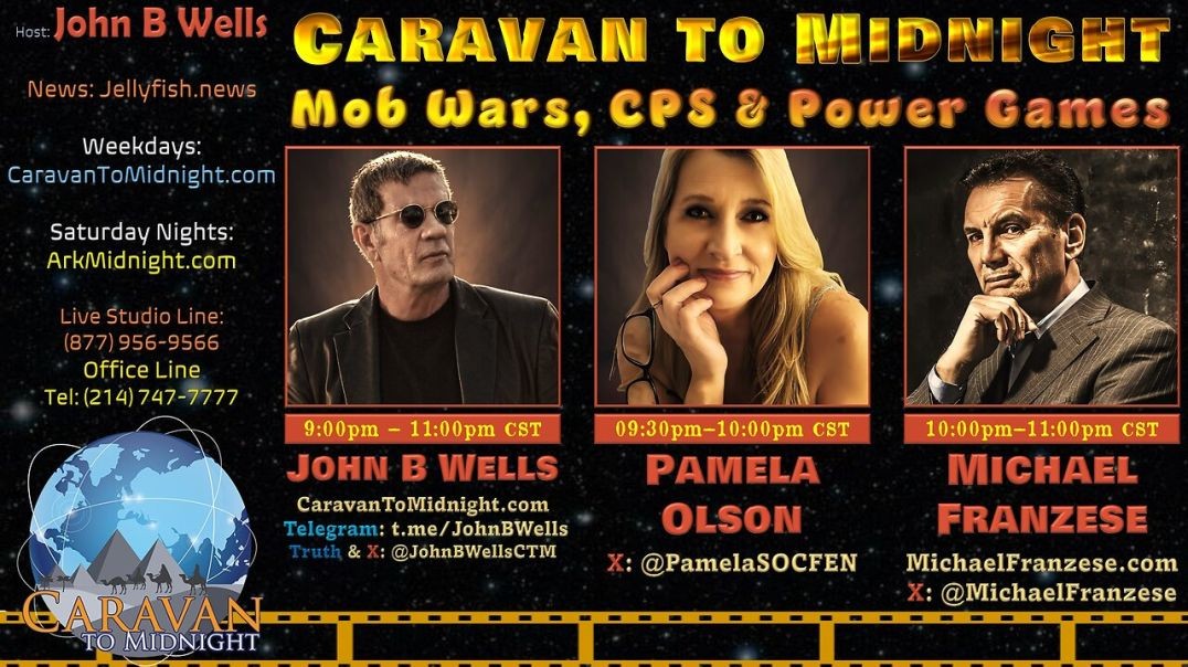 ⁣Mob Wars, CPS, and Power Games - John B Wells LIVE