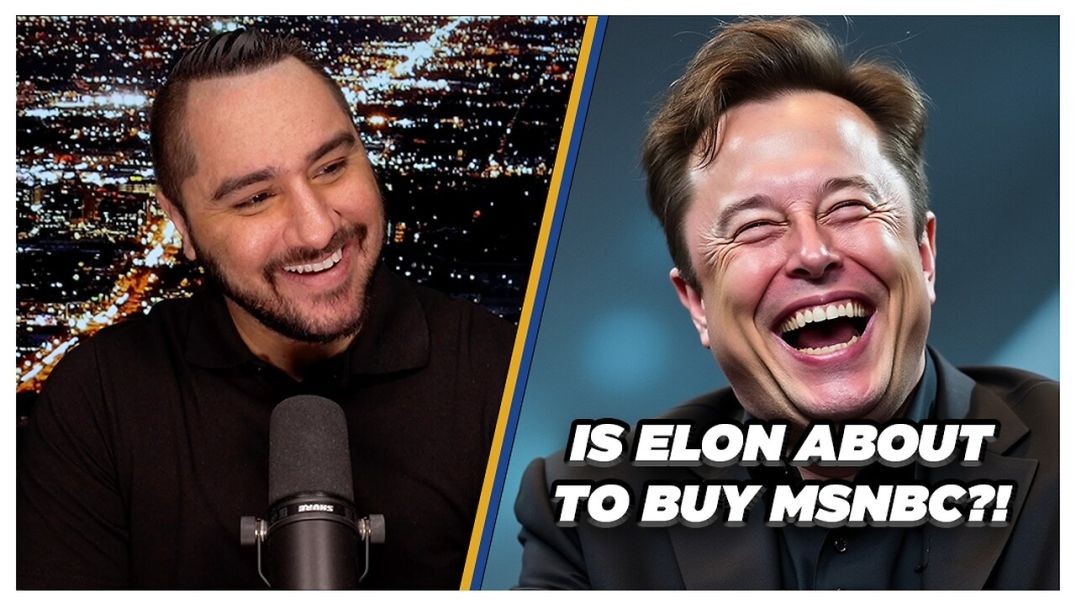 ⁣Is ELON MUSK About To Buy MSNBC?!