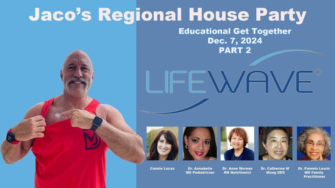 ⁣Lifewave speaking event power of the patch for professionals Clearwater Beach, FL. Part 2