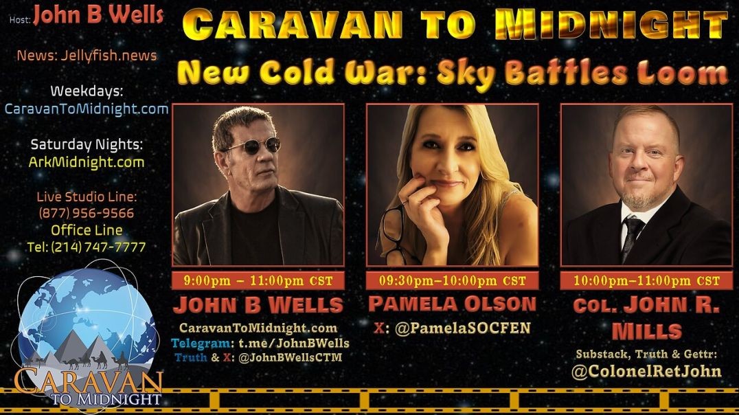 ⁣New Cold War： Sky Battles Loom - John B Wells LIVE