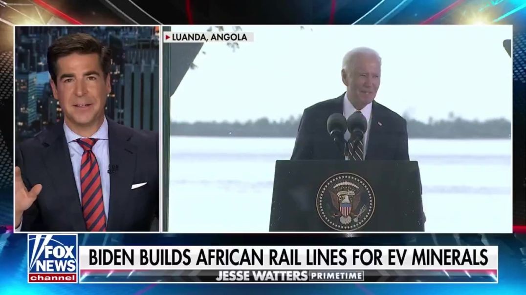 ⁣Jesse Watters Suggests the True Motives Behind Biden's Africa Trip