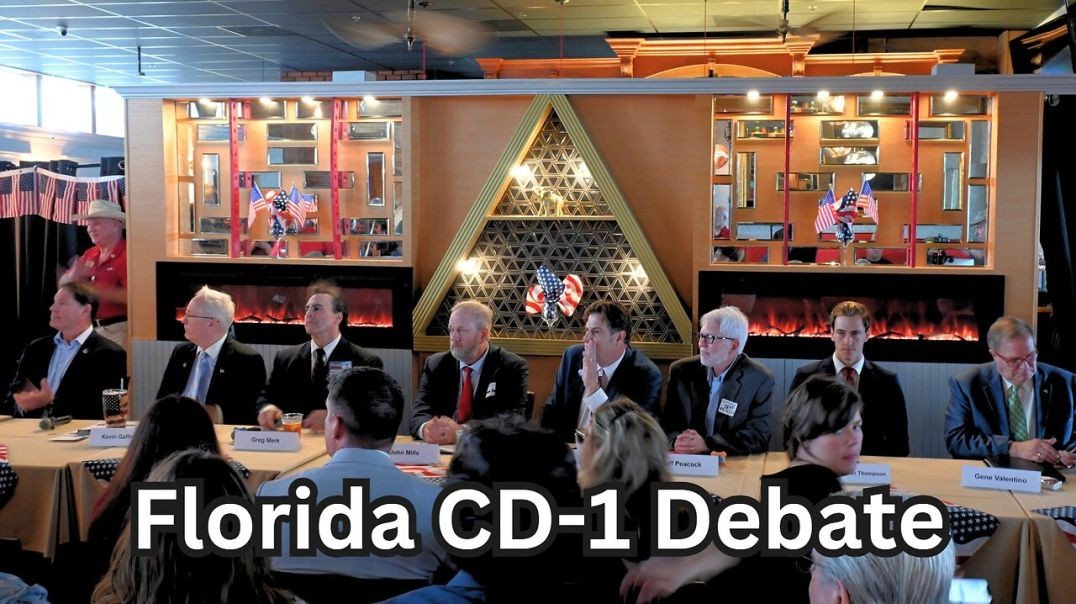 ⁣2024 GOP CD-1 Special Election Primary Debate: Replacing Matt Gaetz