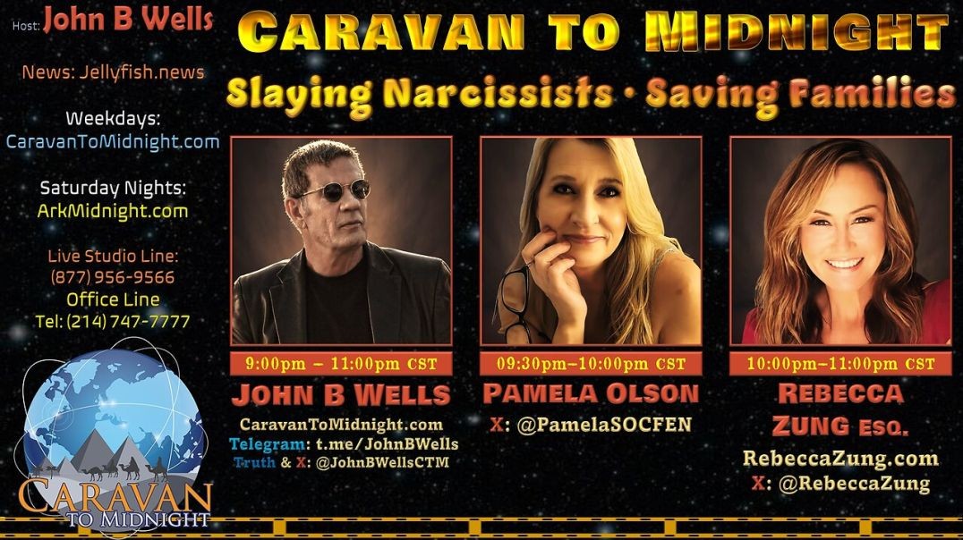 ⁣Slaying Narcissists • Saving Families - John B Wells LIVE