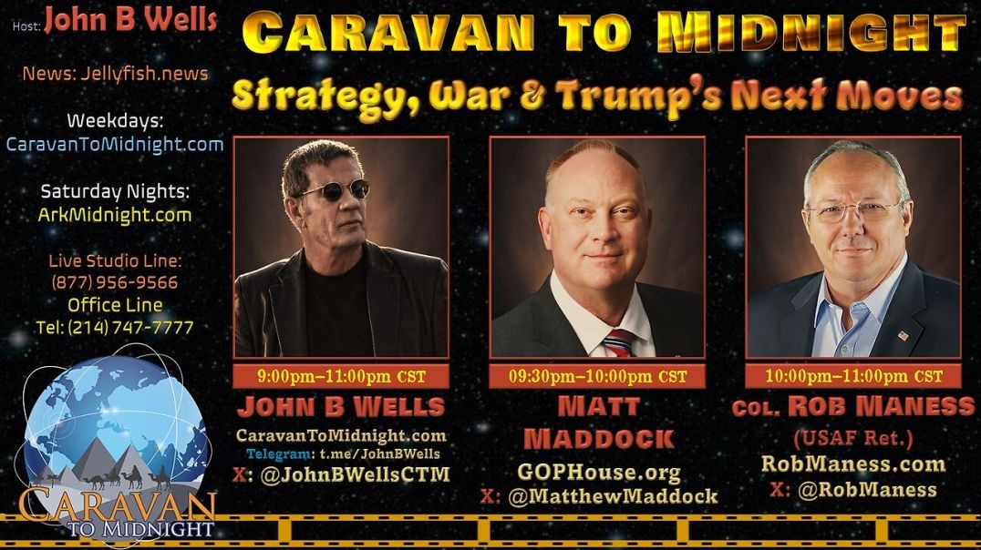 ⁣Strategy, War, and Trump’s Next Moves - John B Wells LIVE